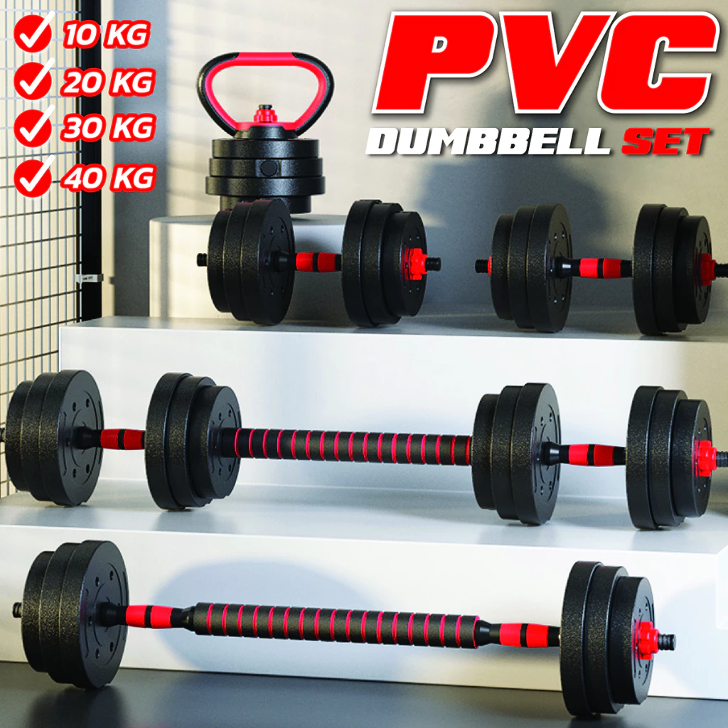 DUMBELL SET PVC